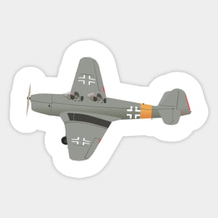 Klemm Kl 35 German WW2 Airplane Sticker